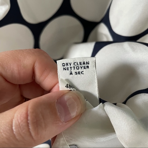 Banana Republic navy/white corset dress - Picture 6 of 11